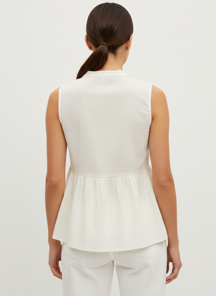 Bow Ties Basic Shift Top