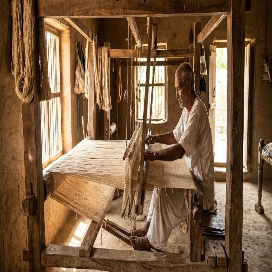 The Artisan Advantage: Quantifying the Handloom Carbon Footprint — Anuprerna handloom
