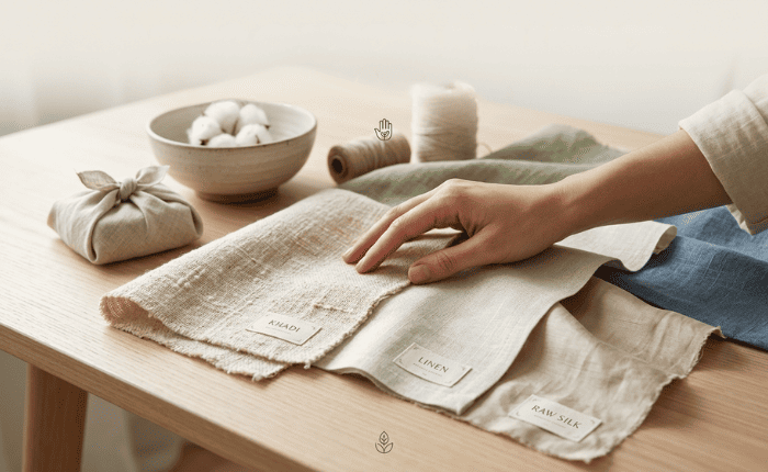 Sustainable fabrics in contemporary fashion styling 