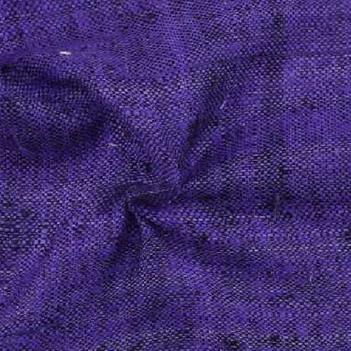 Plain Purple Pure Matka 110 GSM Handwoven Fabric