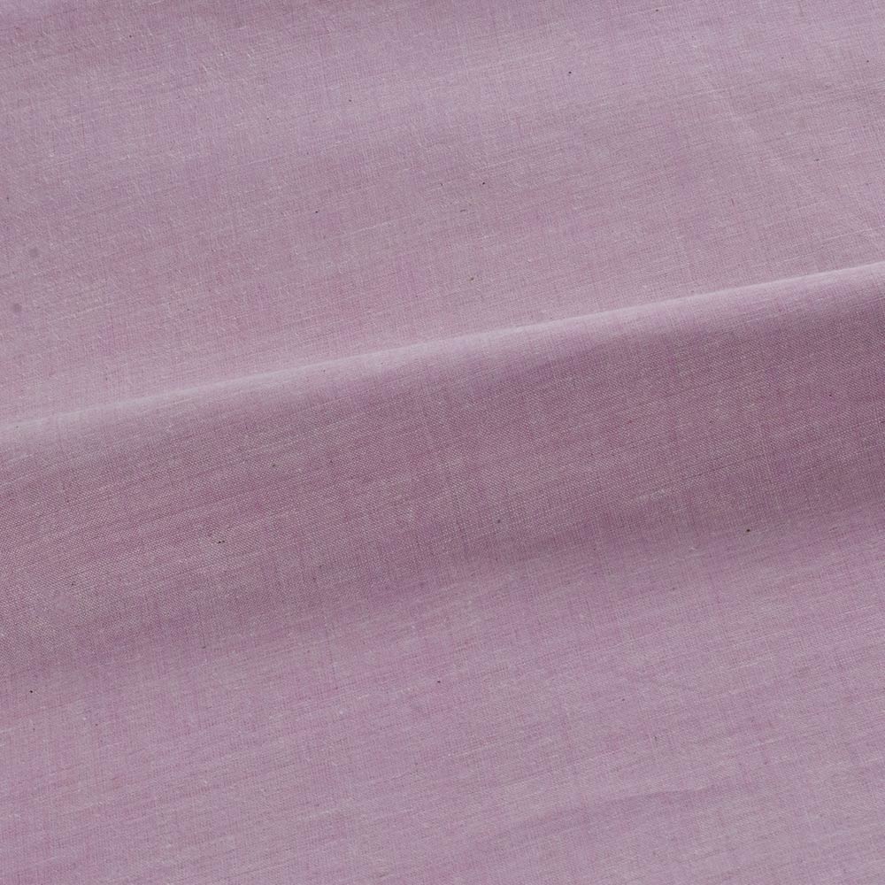 CHAMBRAY PURPLE KHADI COTTON 62 GSM HANDWOVEN FABRIC