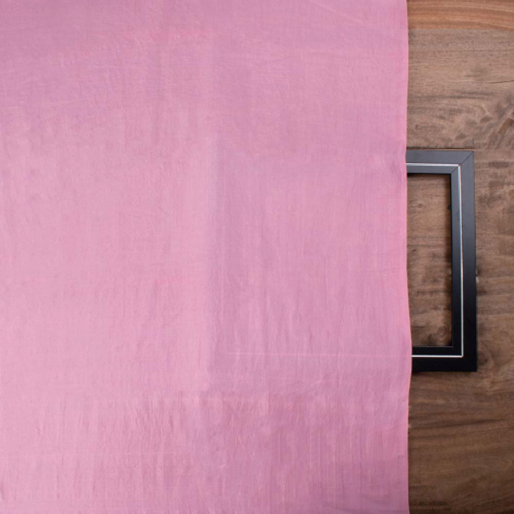 Plain Natural Pure Mulberry Silk 54 GSM Handwoven Fabric
