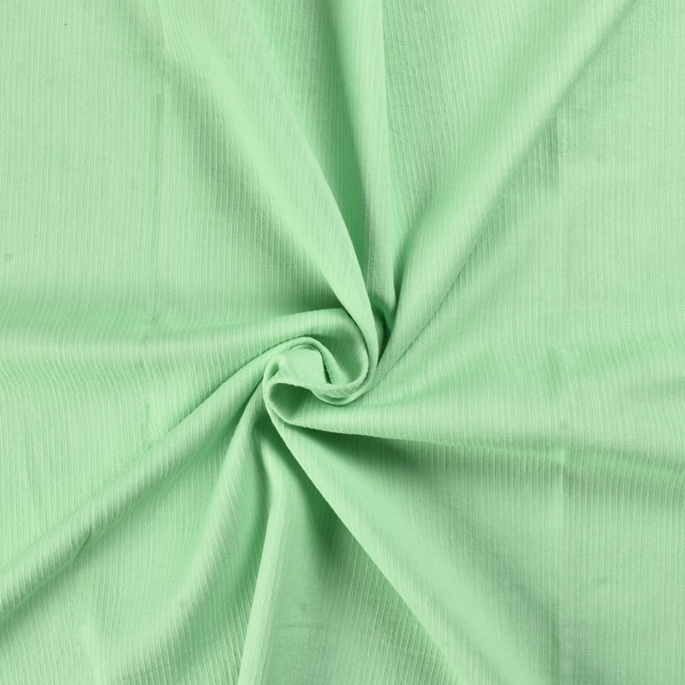 Stripe Mint Pure Cotton 77 GSM Handwoven Fabric