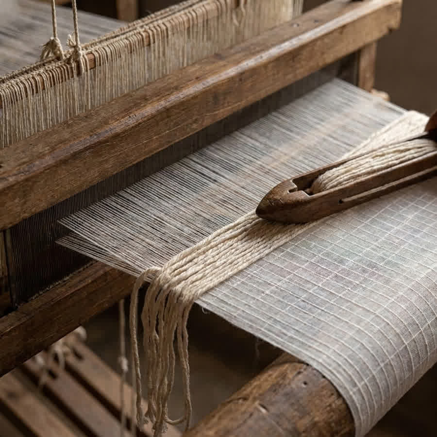 Decoding the Supplementary Weft: The Architecture of Jamdani Motifs — Anuprerna handloom