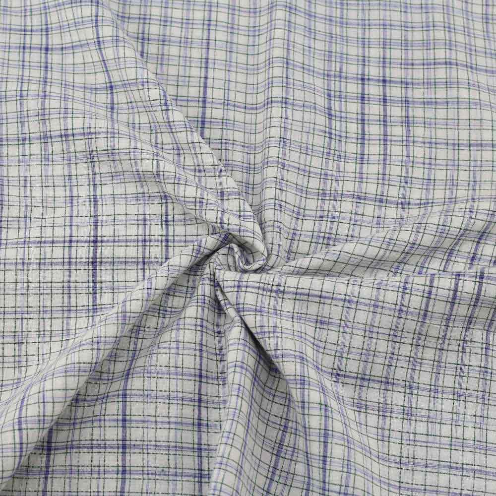Pure Cotton Yarn Dyed 65 GSM Fabric | Design -Checks 
