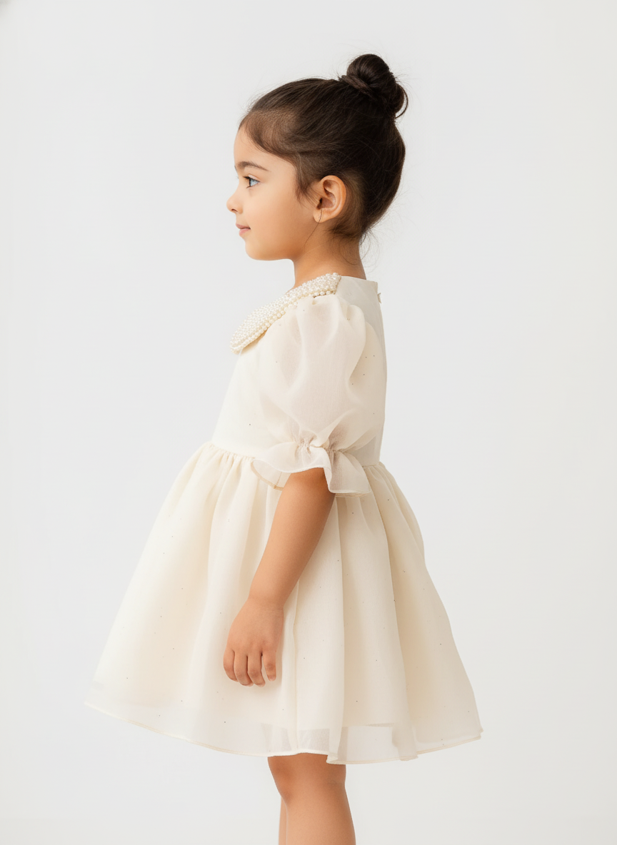 Gathered Cloud Dress