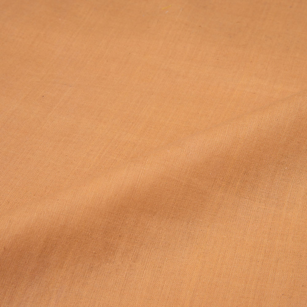CROSS COLOUR MUSTARD PURE COTTON 95 GSM HANDWOVEN FABRIC