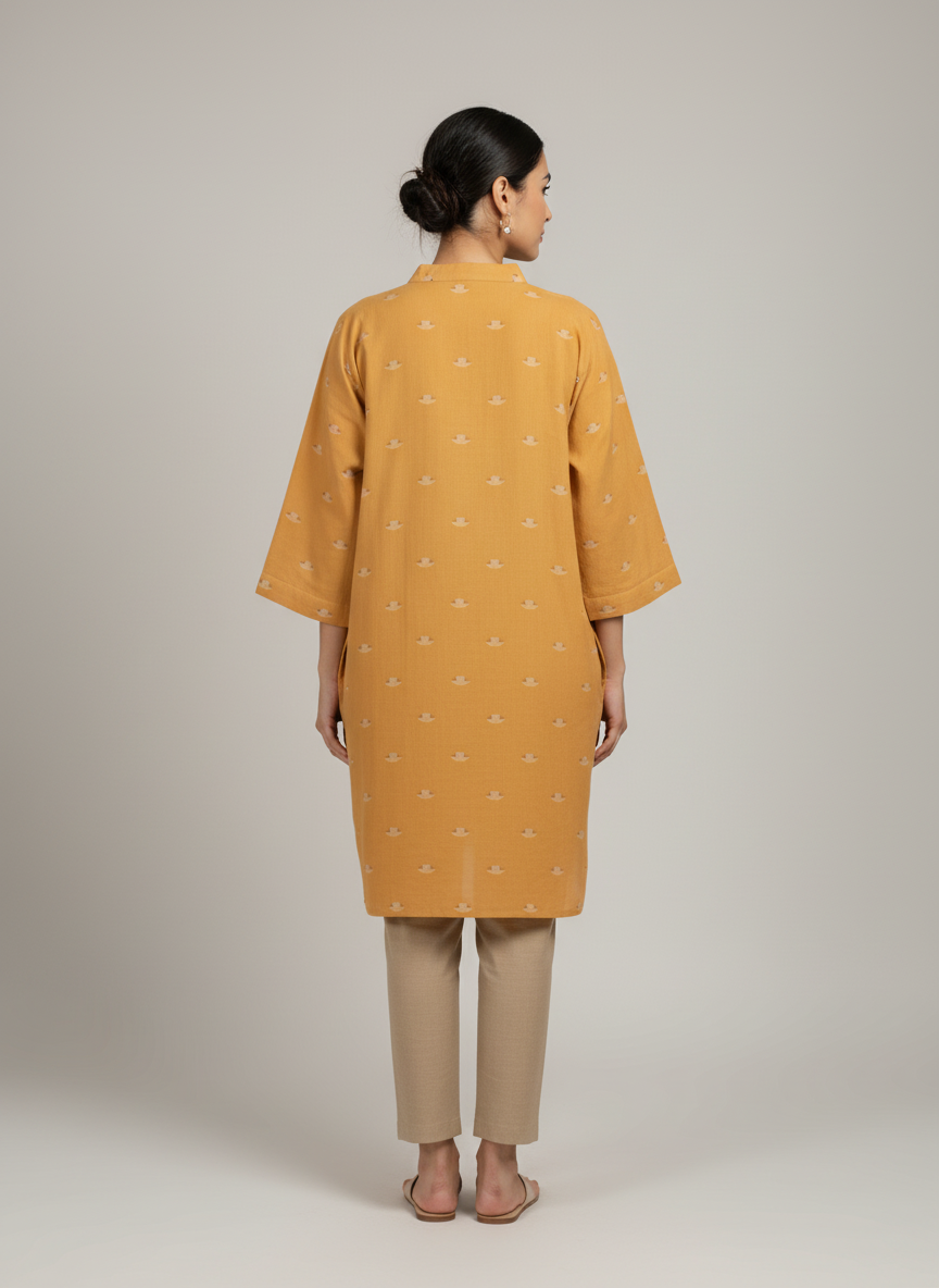 Mustard Yellow Kimono Jacket