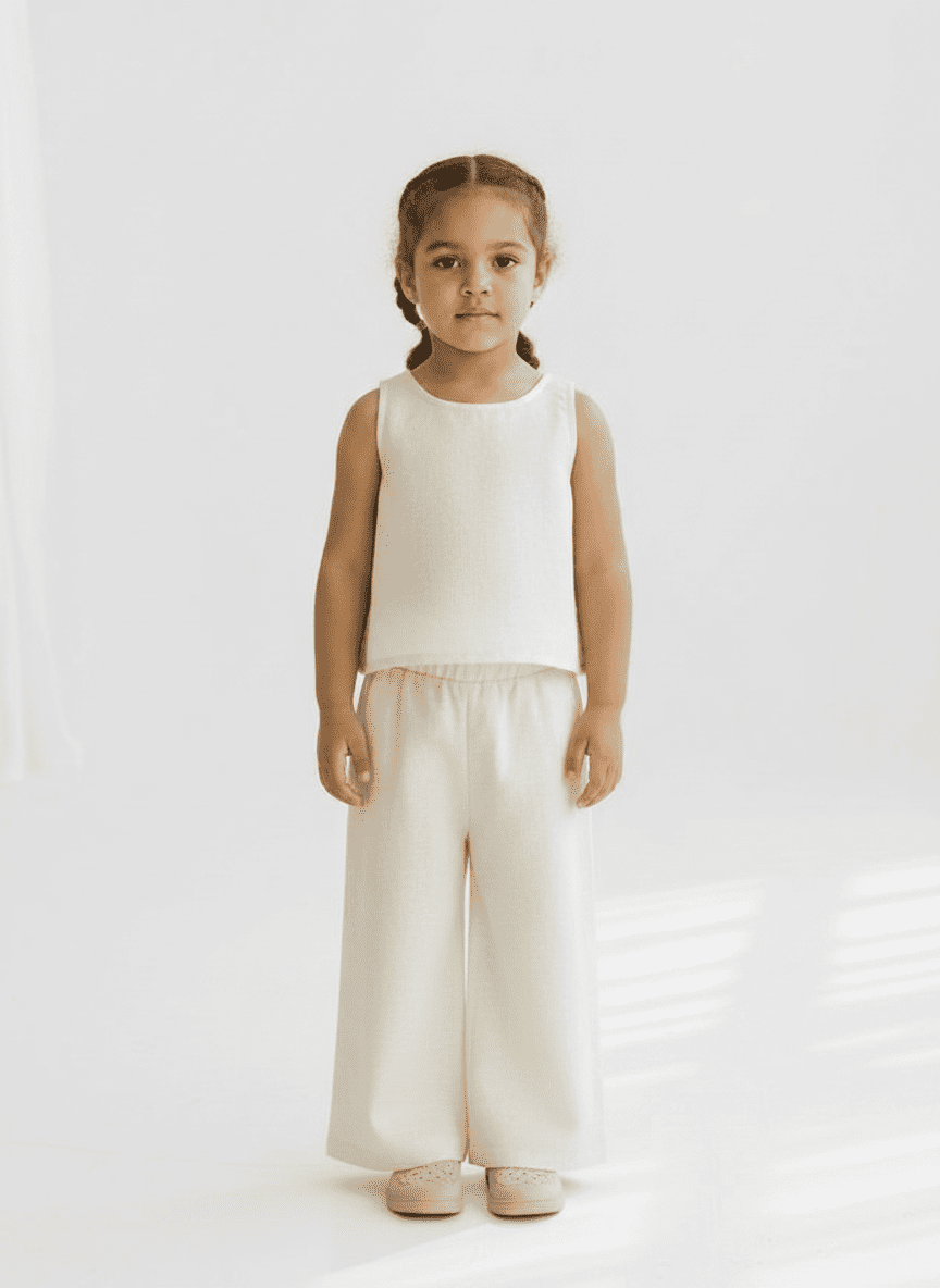 Back Tie Simple Full Co-ord Set