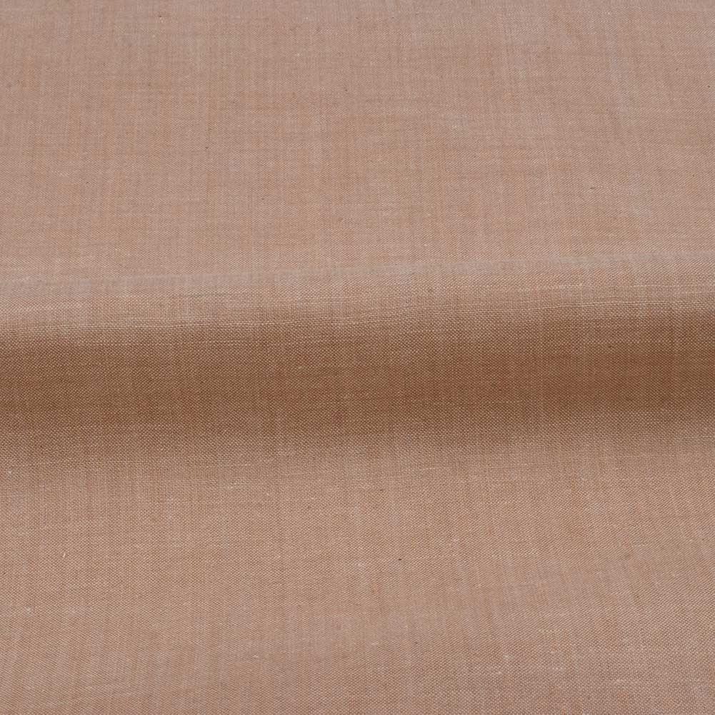 CHAMBRAY BEIGE KHADI COTTON 92 GSM HANDWOVEN FABRIC