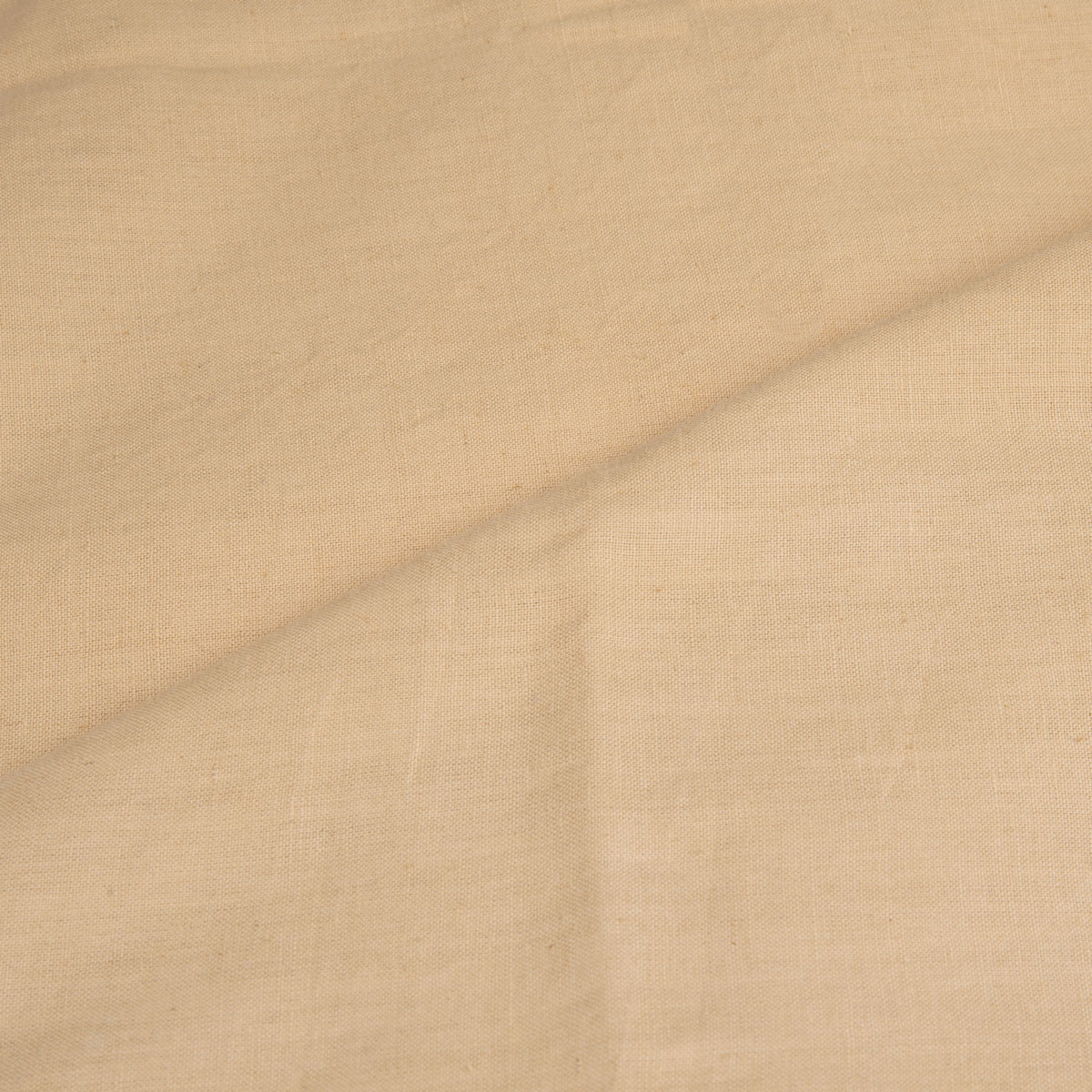 Plain Light Mustard Natural Pomegranate Dyed 115 GSM Cotton Kora Fabric