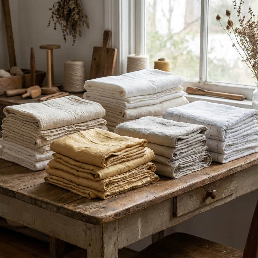 Selecting the Right Handloom Base: Cotton, Silk, and Linen GSM Guide — Anuprerna handloom