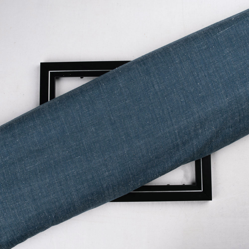 Denim Twill Handwoven Fabric