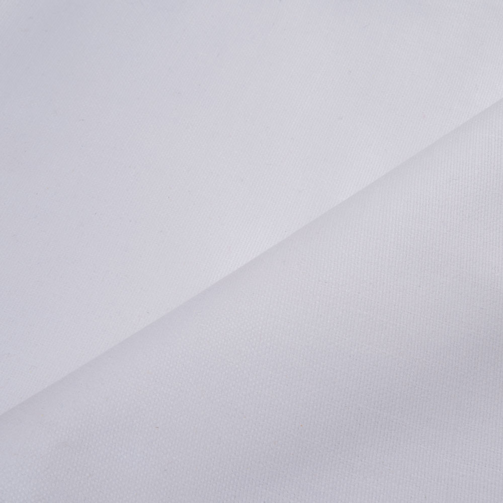 Plain White Pure Khadi 250 GSM Fabric - Bleached White & Dyeable 35