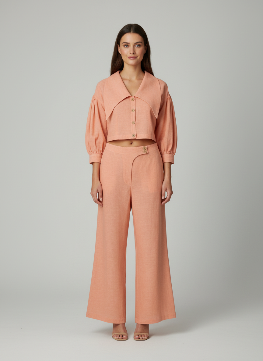 Long Collar Co-ord set