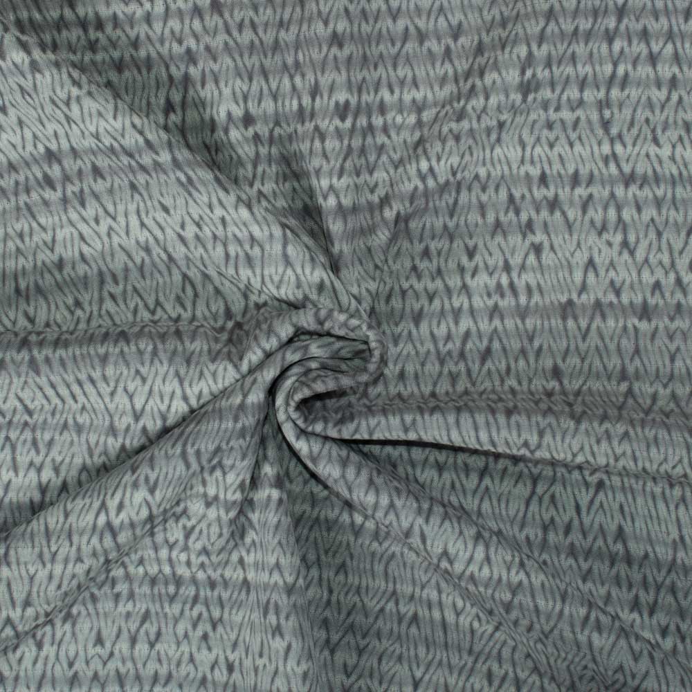 Abstract Grey Shibori 90 GSM Pure Cotton Fabric 81