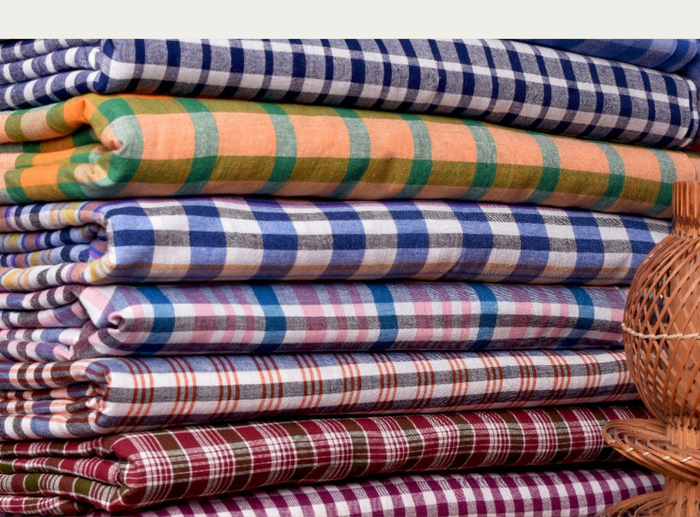 Different patterns of Check/Plaid fabrics