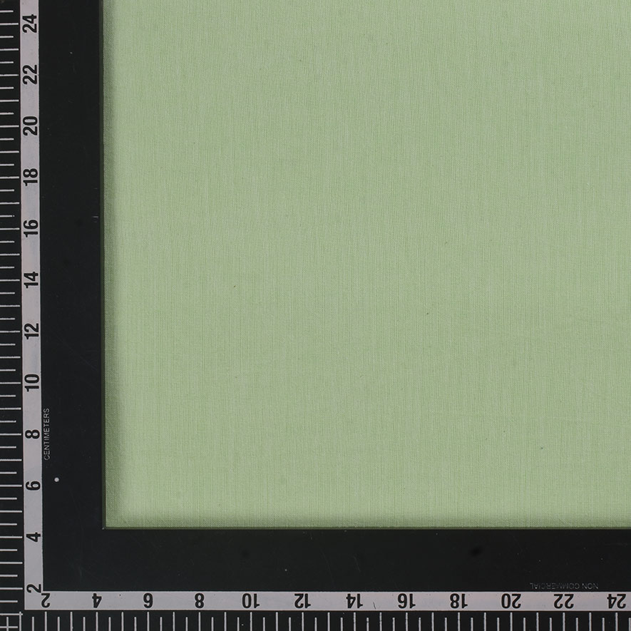 PLAIN GREEN PURE COTTON 74 GSM HANDWOVEN FABRIC