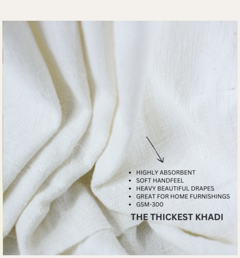 Characteristics of Thickest Khadi