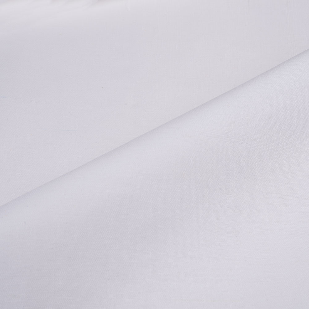 White Calico Khadi Cotton 130 GSM Fabric - Bleached, Dyeable & 36 Inch Width