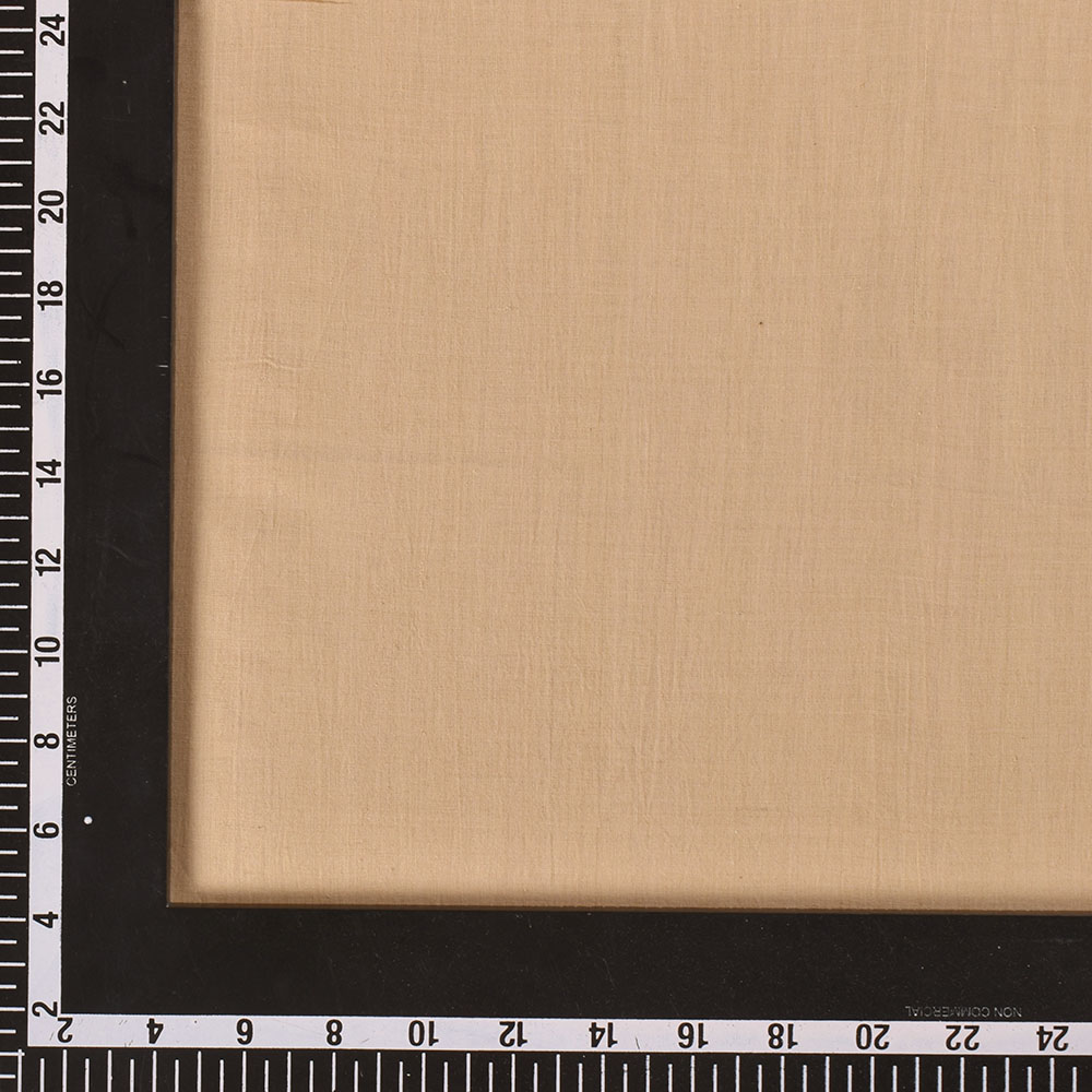 PLAIN PEACH PURE COTTON 56 GSM HANDWOVEN FABRIC
