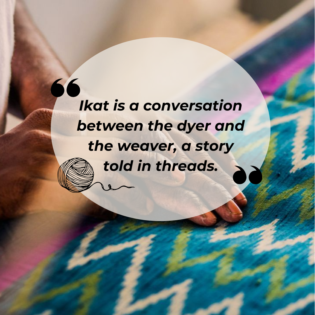 Ikat has Indonesian and Malay origins