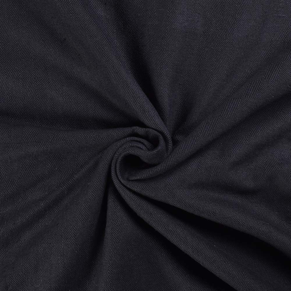 Black Diamond Twill Khadi Cotton 166 GSM Fabric