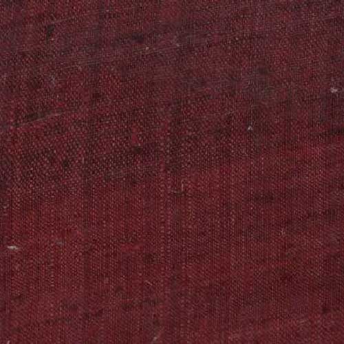 Plain Maroon Pure Matka 110 GSM Handwoven Fabric