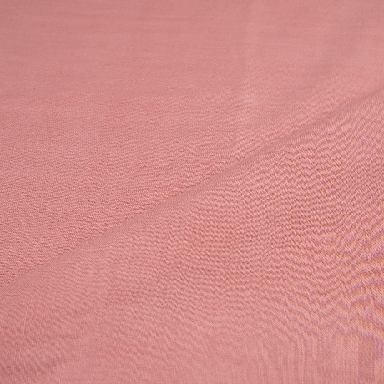 Plain Light Dusty Pink Natural Madder Dyed 115 GSM Handwoven Cotton Fabric