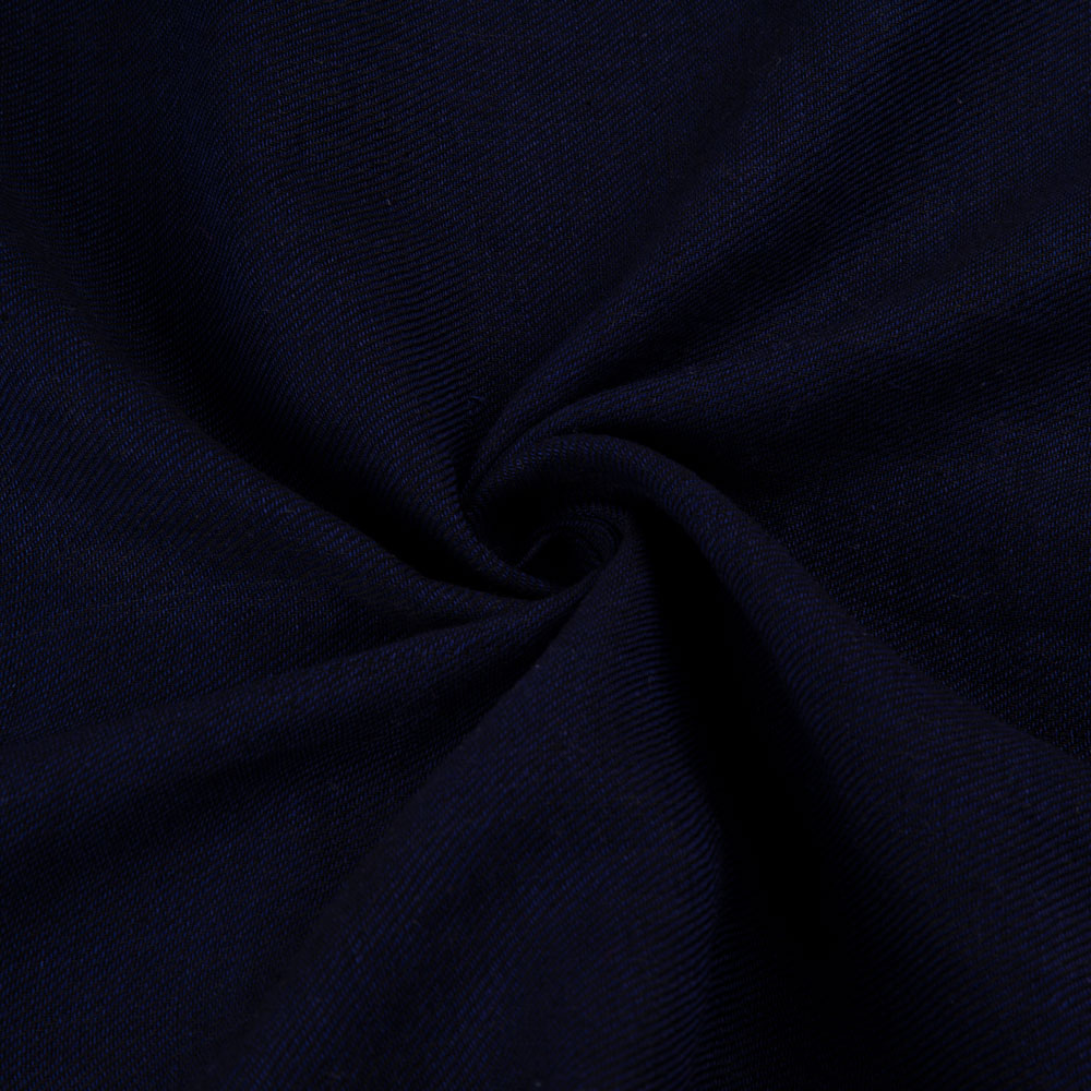 Denim Twill Navy Pure Cotton 130 GSM Handwoven Fabric