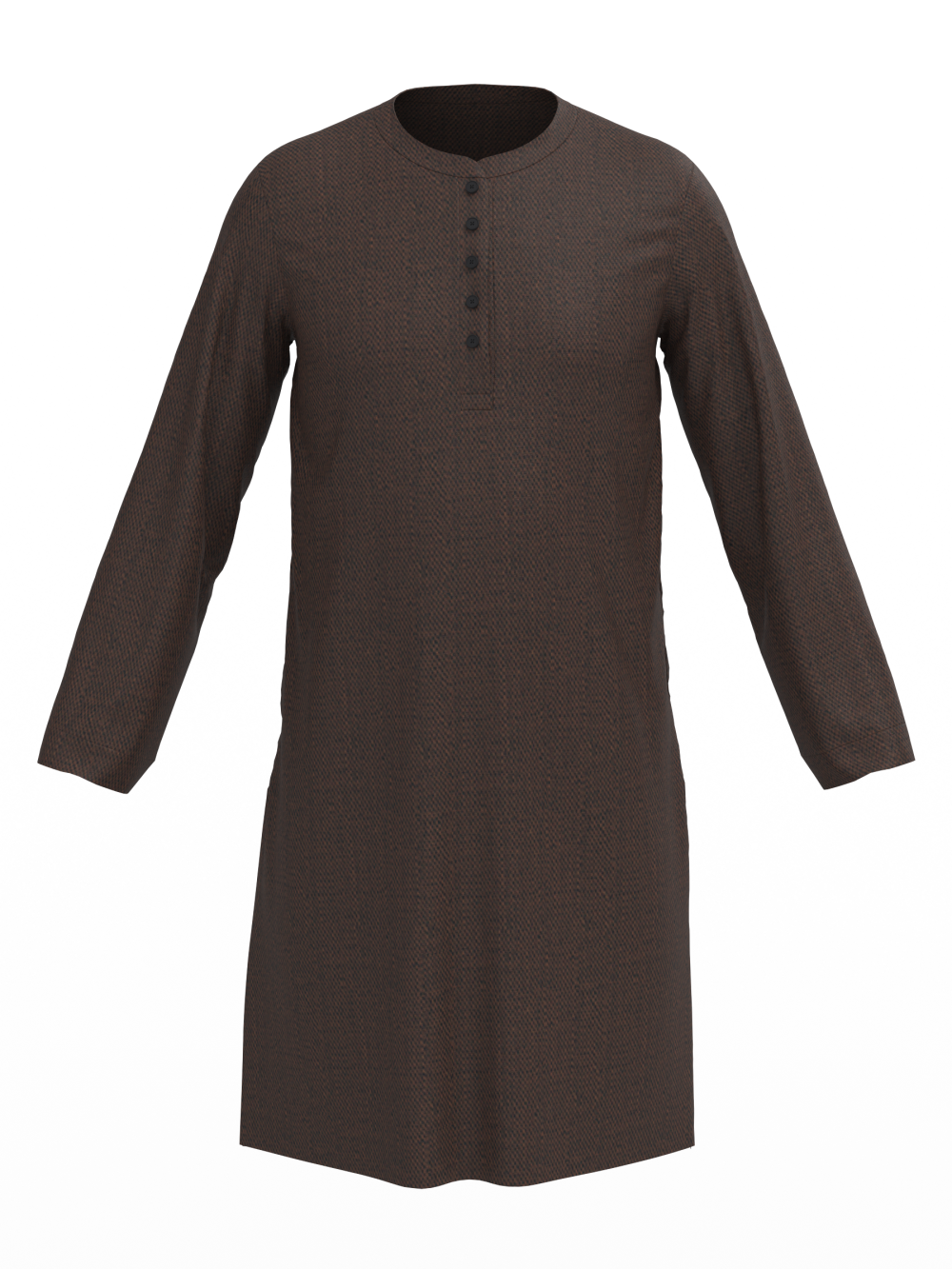 B - Line Panel Dress | Solid White