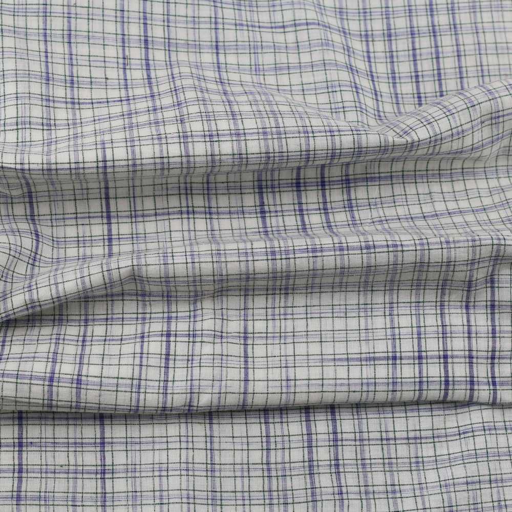 PURE COTTON YARN DYED 65 GSM FABRIC | DESIGN -CHECKS 