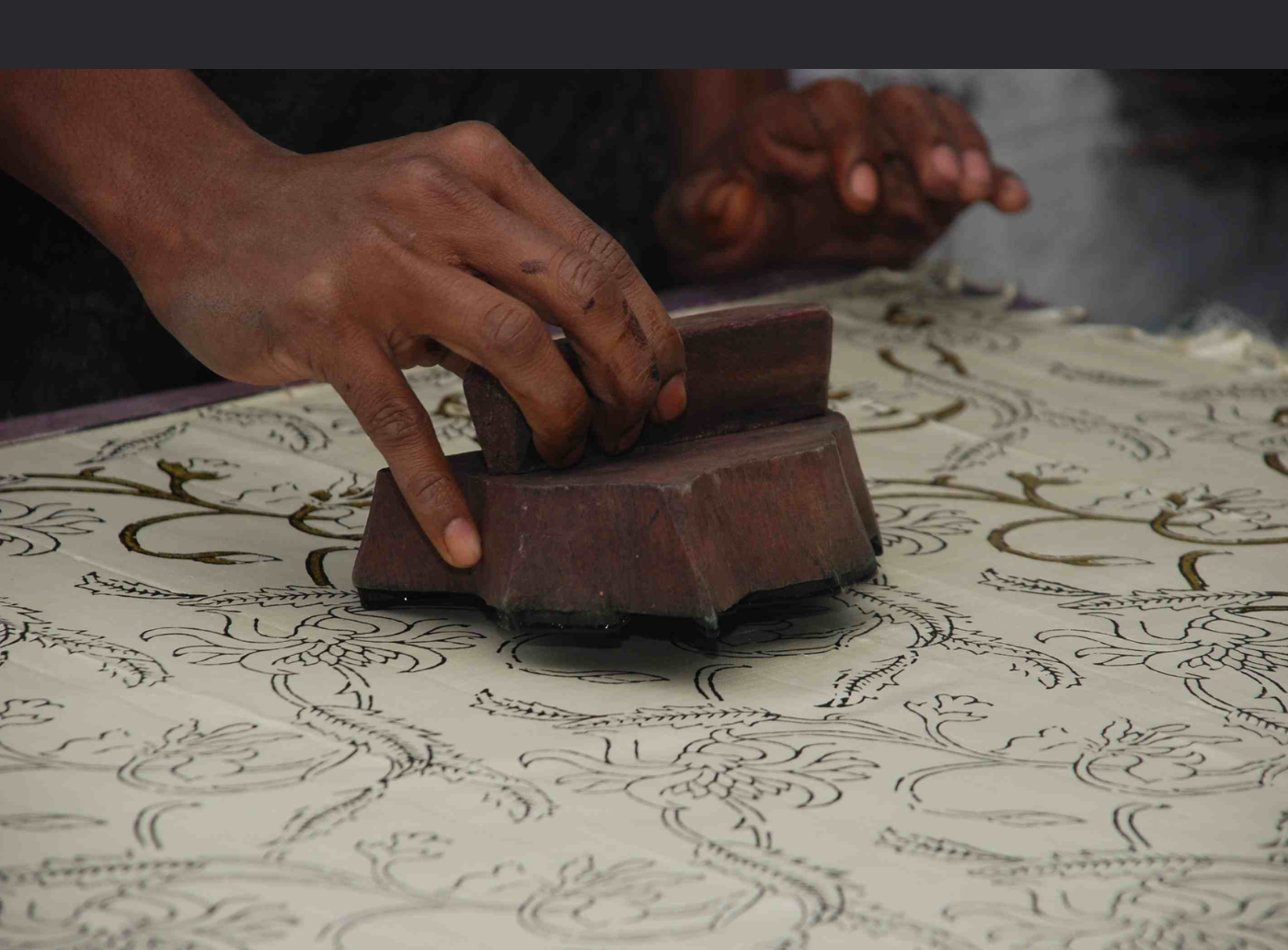 Block Printing Done on Fabric