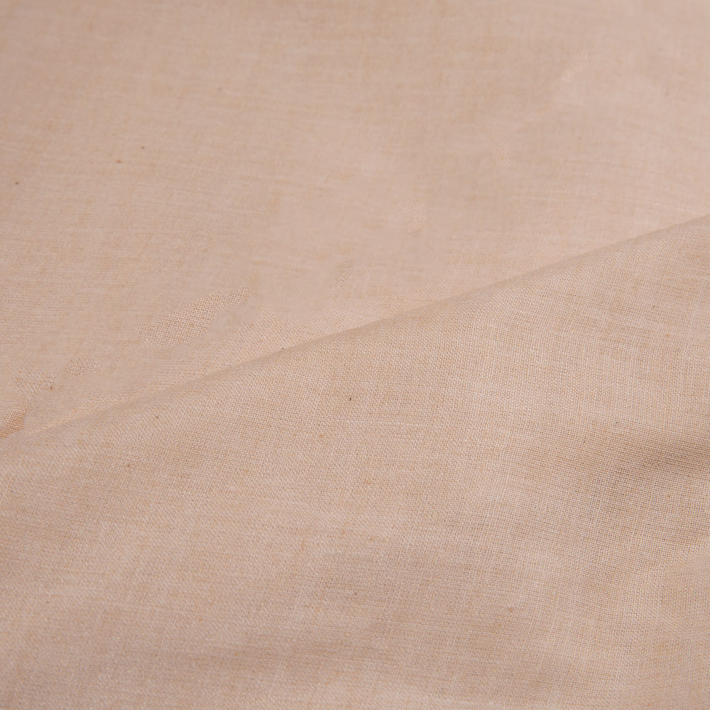 PLAIN OFF-WHITE PURE COTTON 92 GSM HANDWOVEN FABRIC
