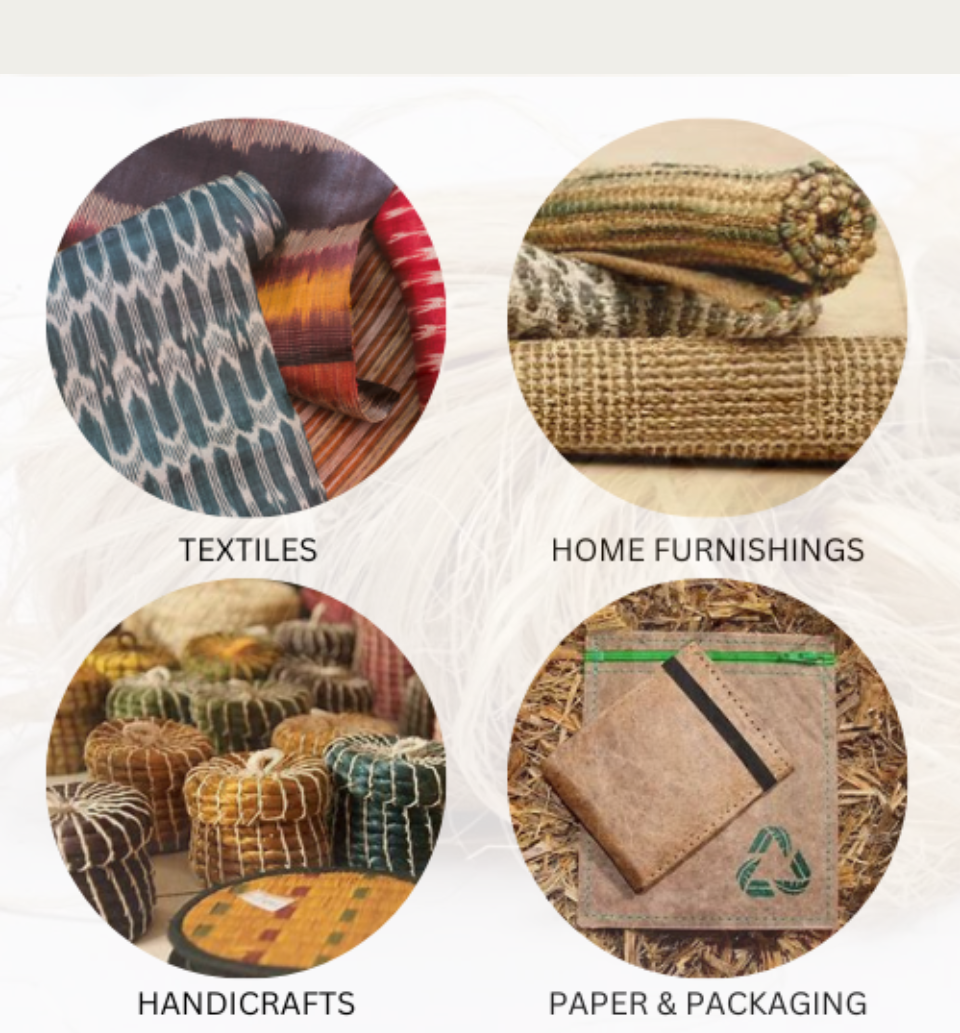 Applications of Banana Fabric