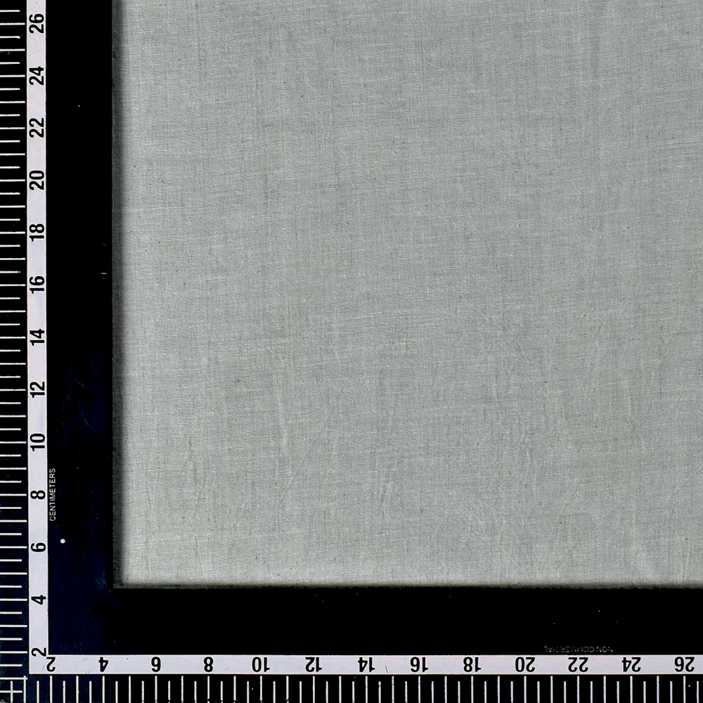 PLAIN GREY KHADI COTTON 70 GSM HANDWOVEN FABRIC