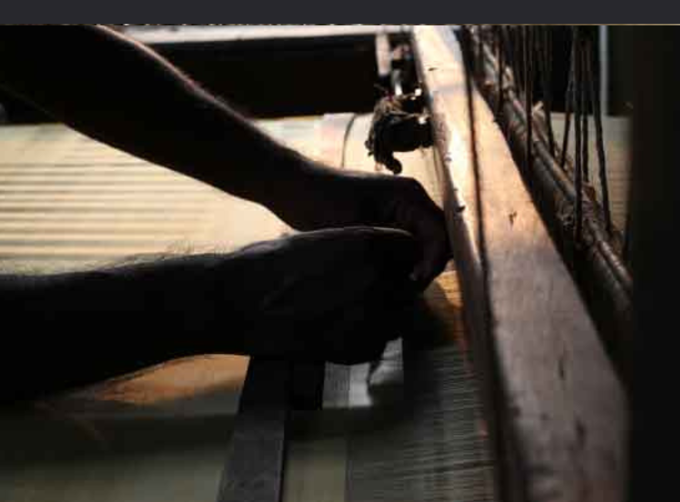 Weaving of Ketia Silk Fabric