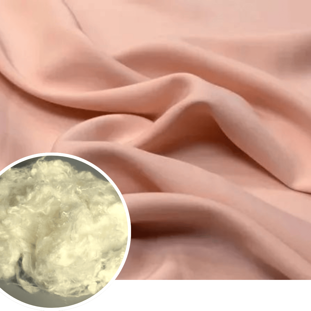 Viscose Fabric's raw material: Natural cellulose