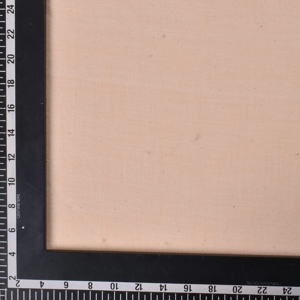 CHAMBRAY PEACH KHADI COTTON 62 GSM HANDWOVEN FABRIC