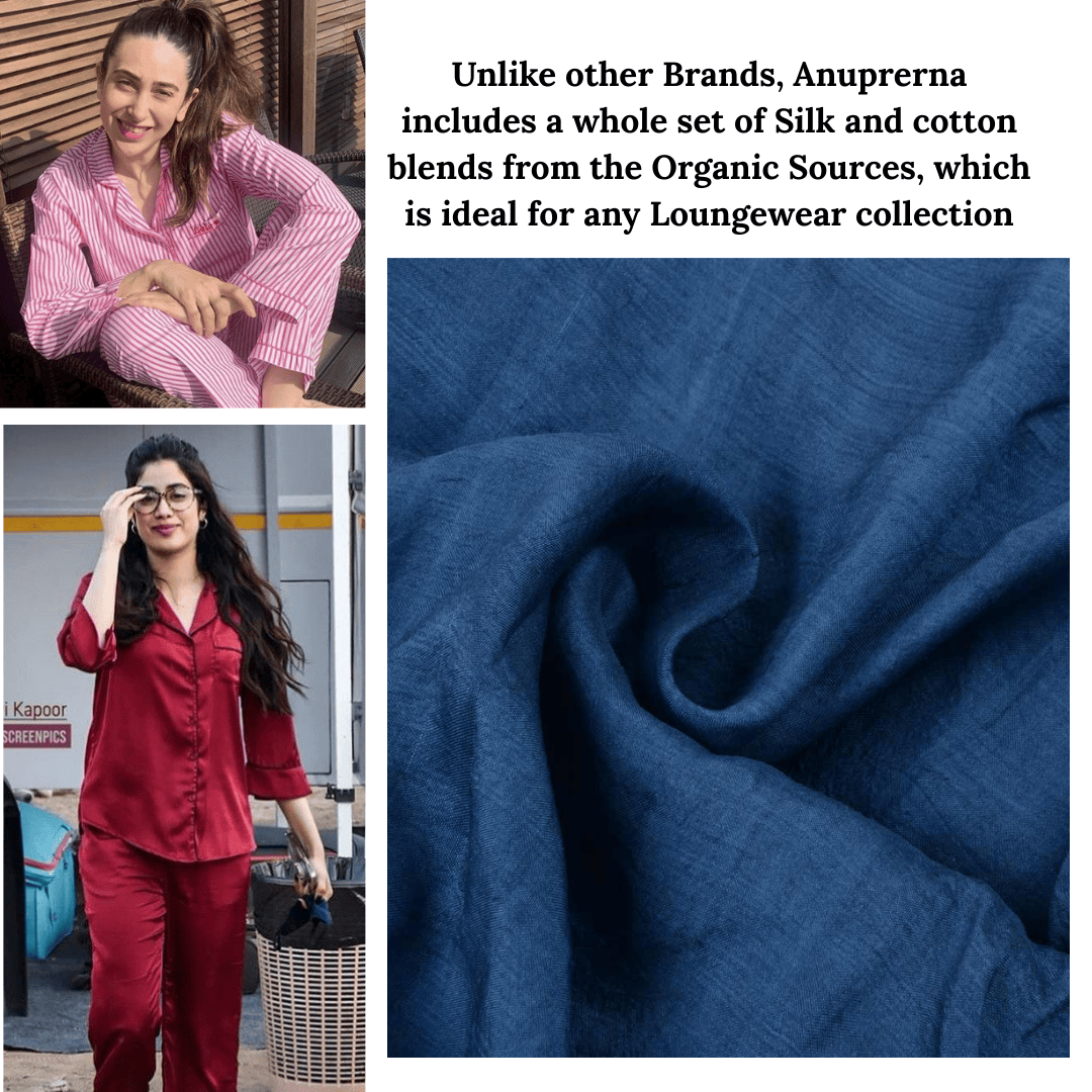 Silk and Cotton-Silk Blends