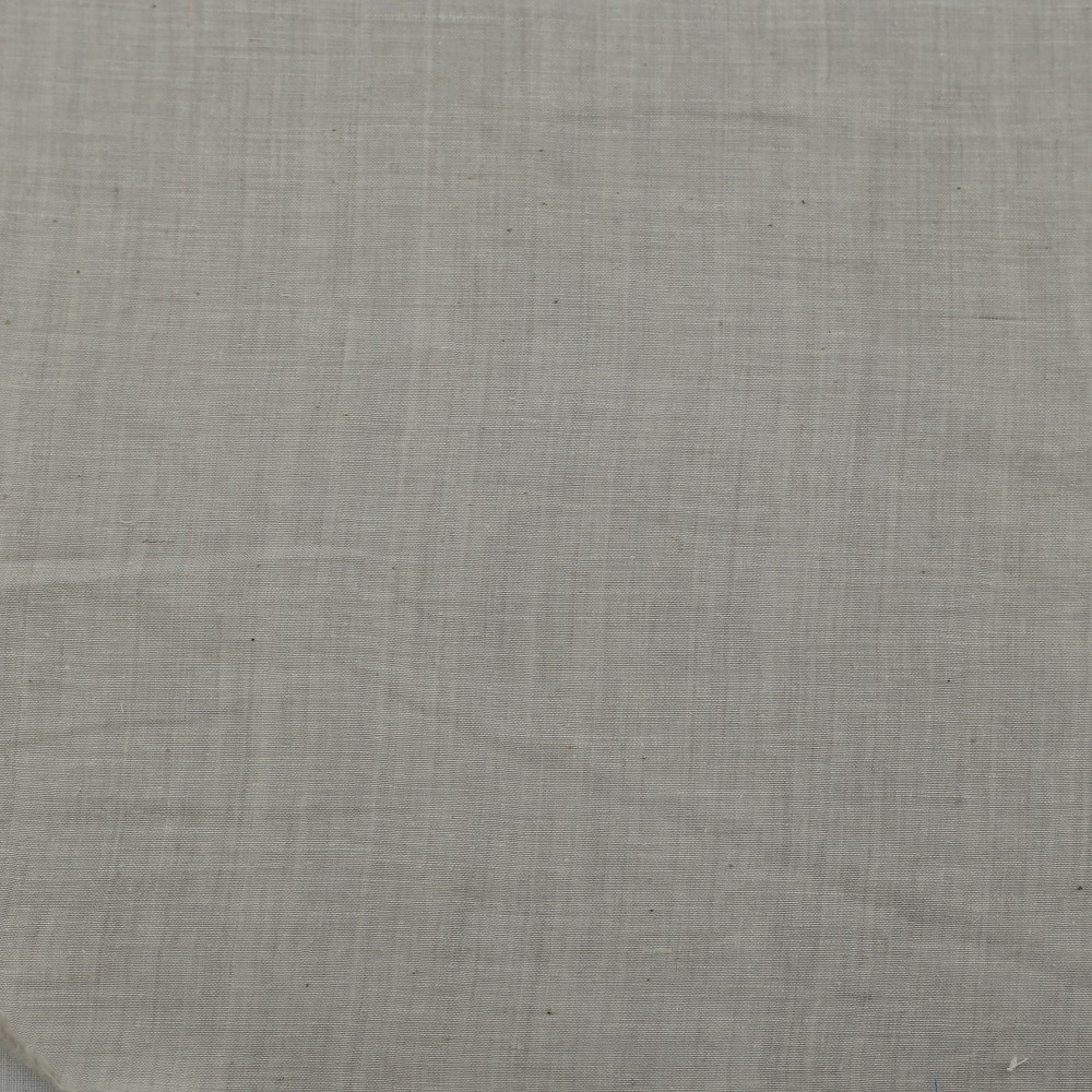 CHAMBRAY GREY KHADI COTTON 62 GSM HANDWOVEN FABRIC B11