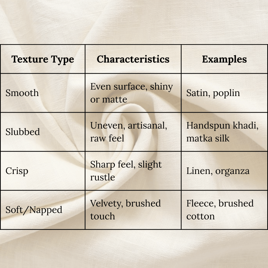 Fabric Texture: The Fabric’s First Impression