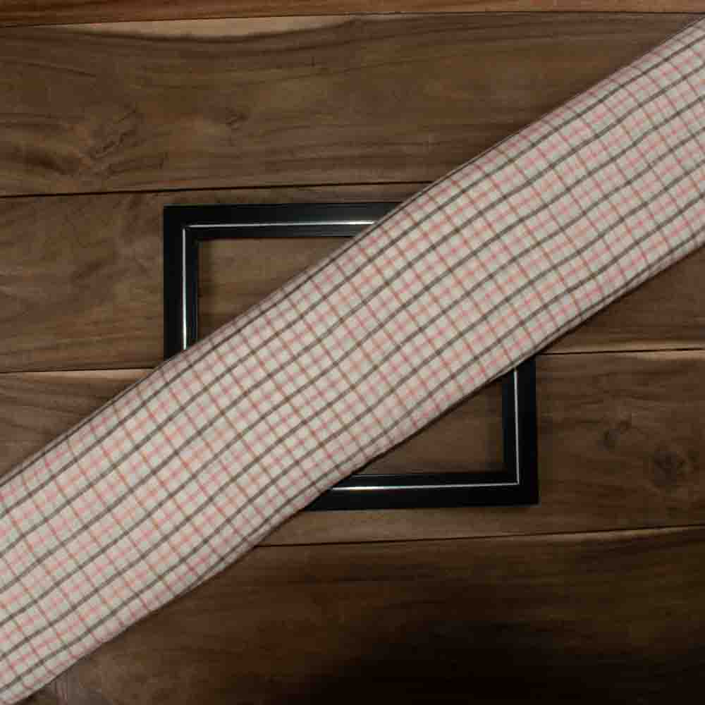 Stripe Multicolor Linen Cotton 130 GSM Handwoven Fabric 20