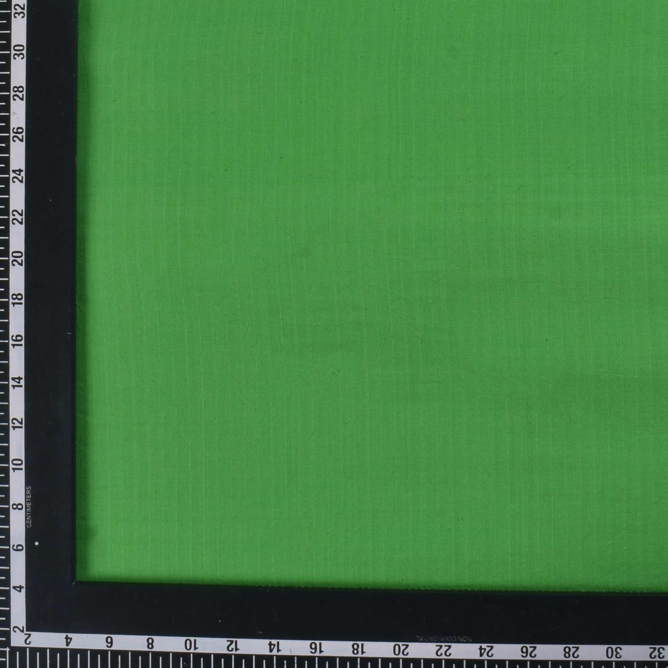 STRIPE GREEN PURE COTTON 74 GSM HANDWOVEN FABRIC