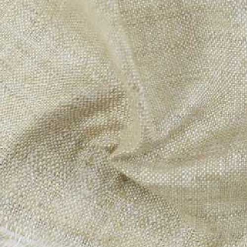Plain Creme Pure Matka 110 GSM Handwoven Fabric