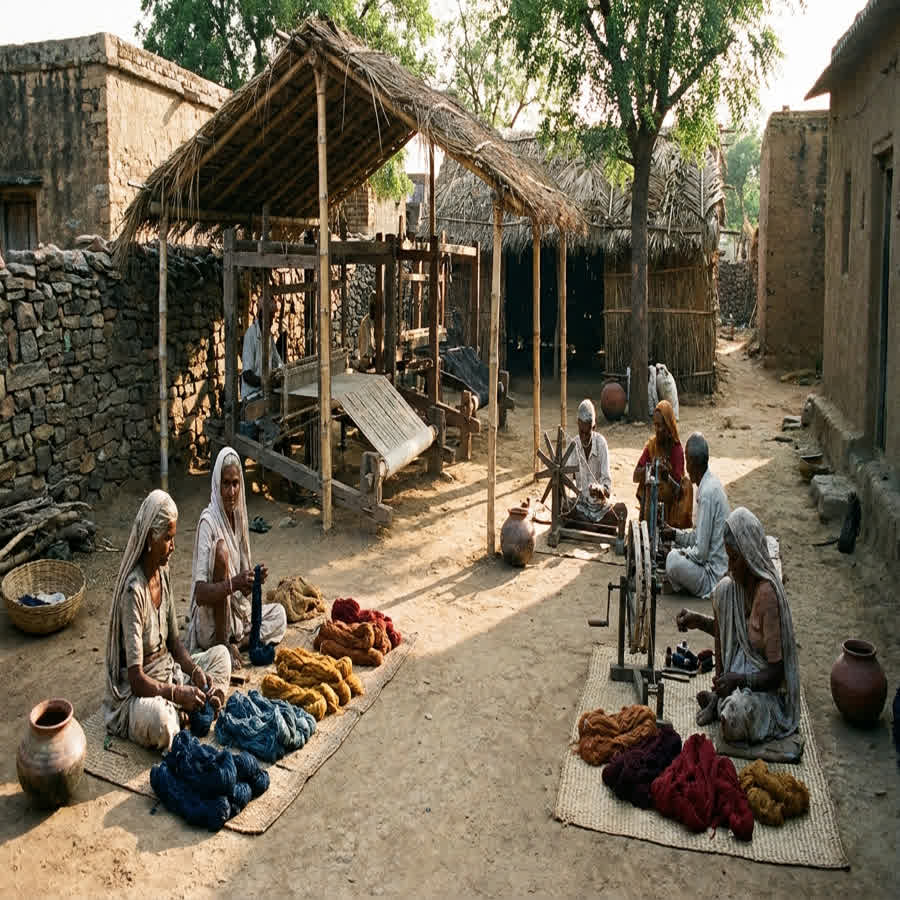 The Artisan Advantage: Sourcing Jacquard Fabric India — Anuprerna handloom