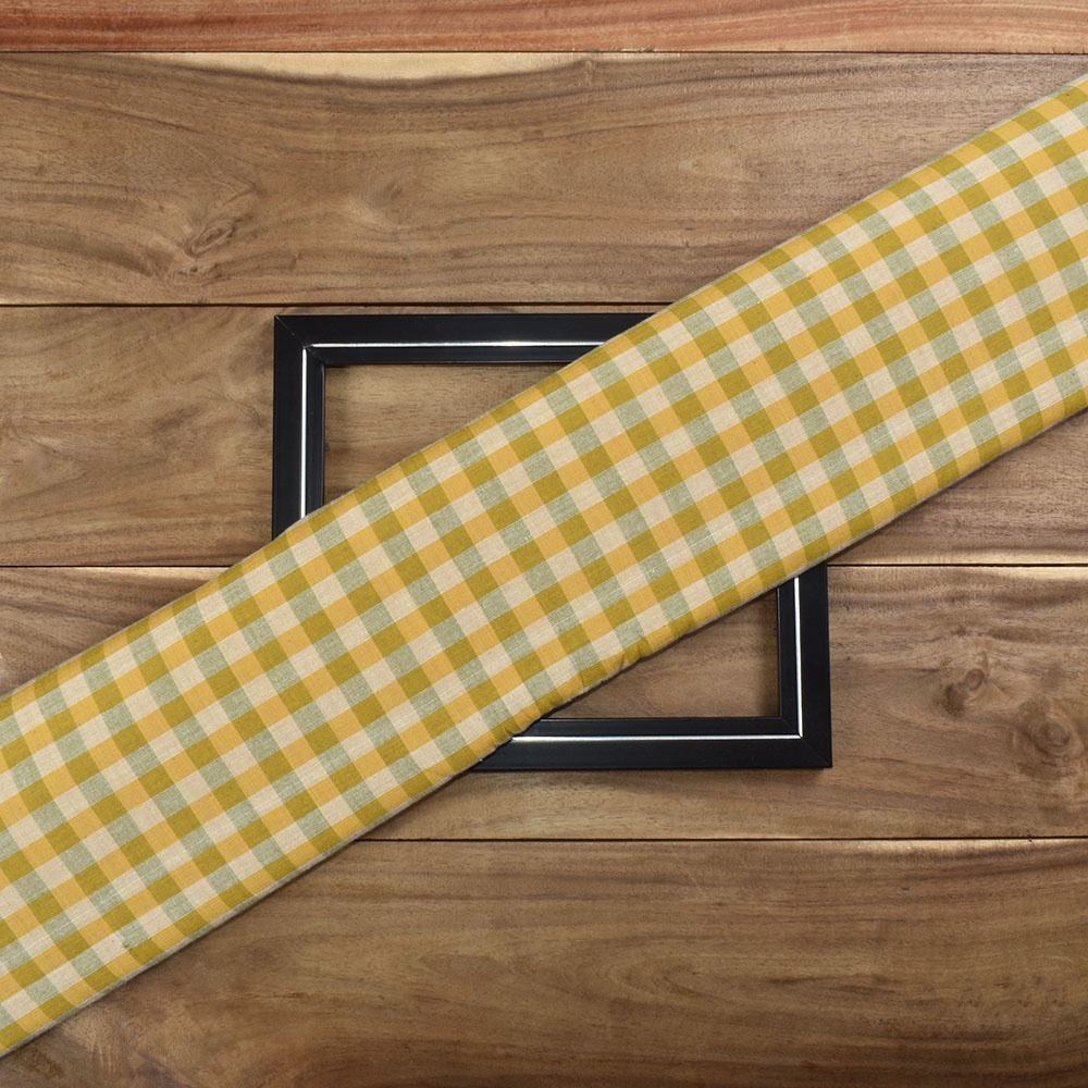 Check Multicolor Pure Cotton 105 GSM Handwoven  664