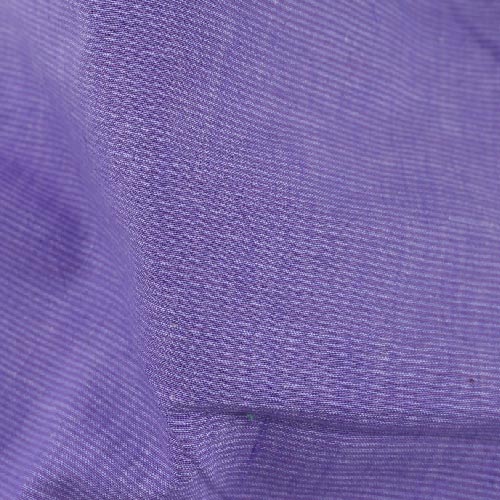 CHAMBRAY PURPLE KHADI COTTON 158 GSM HANDWOVEN FABRIC MT11