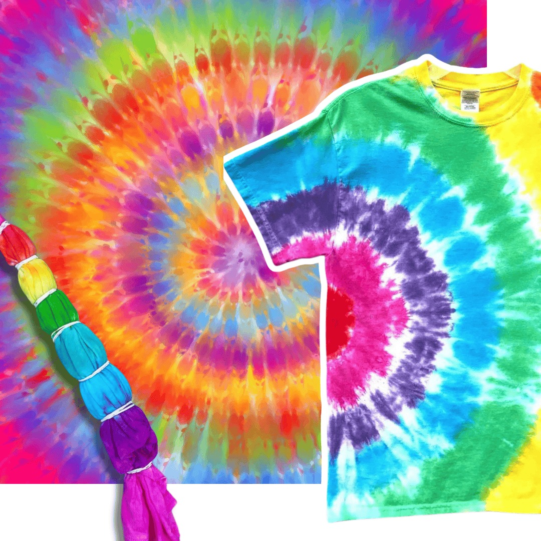 bullseye tie-dye image