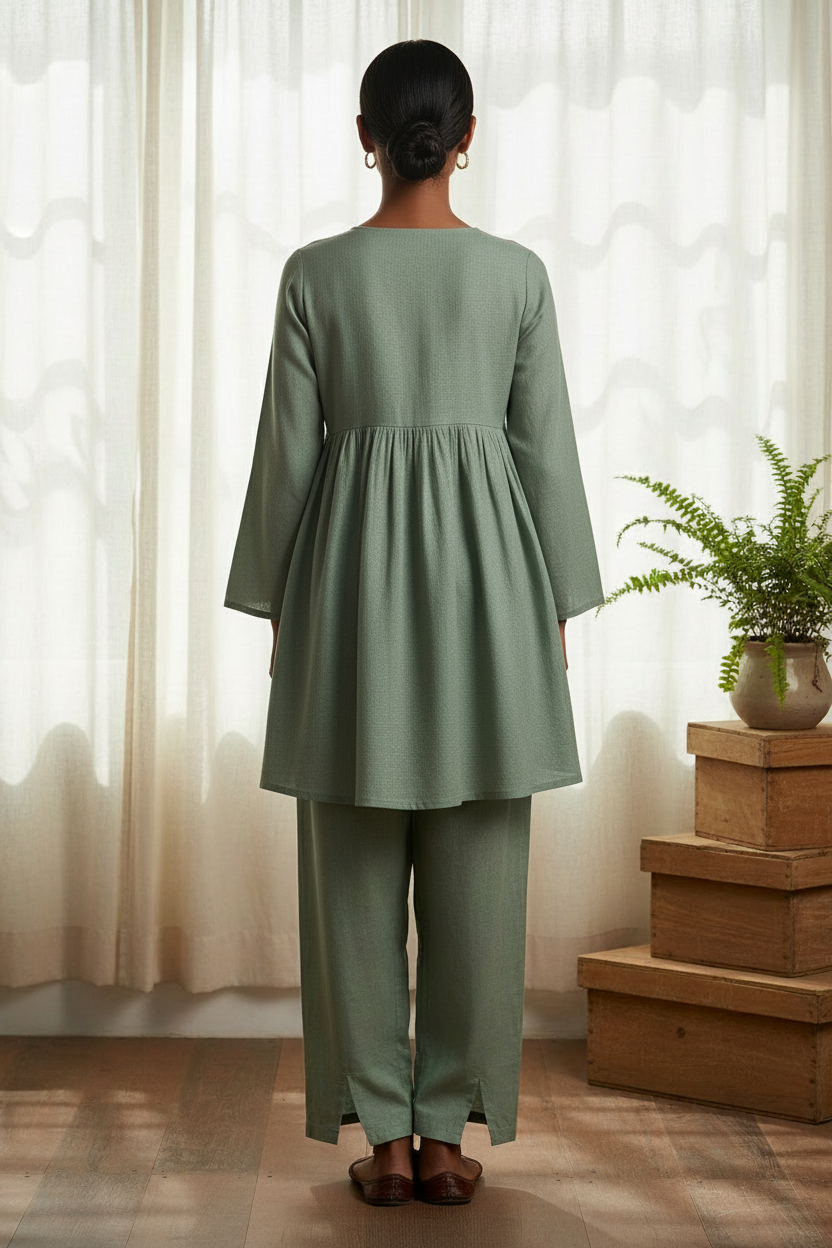 The Peplum Tunic Set